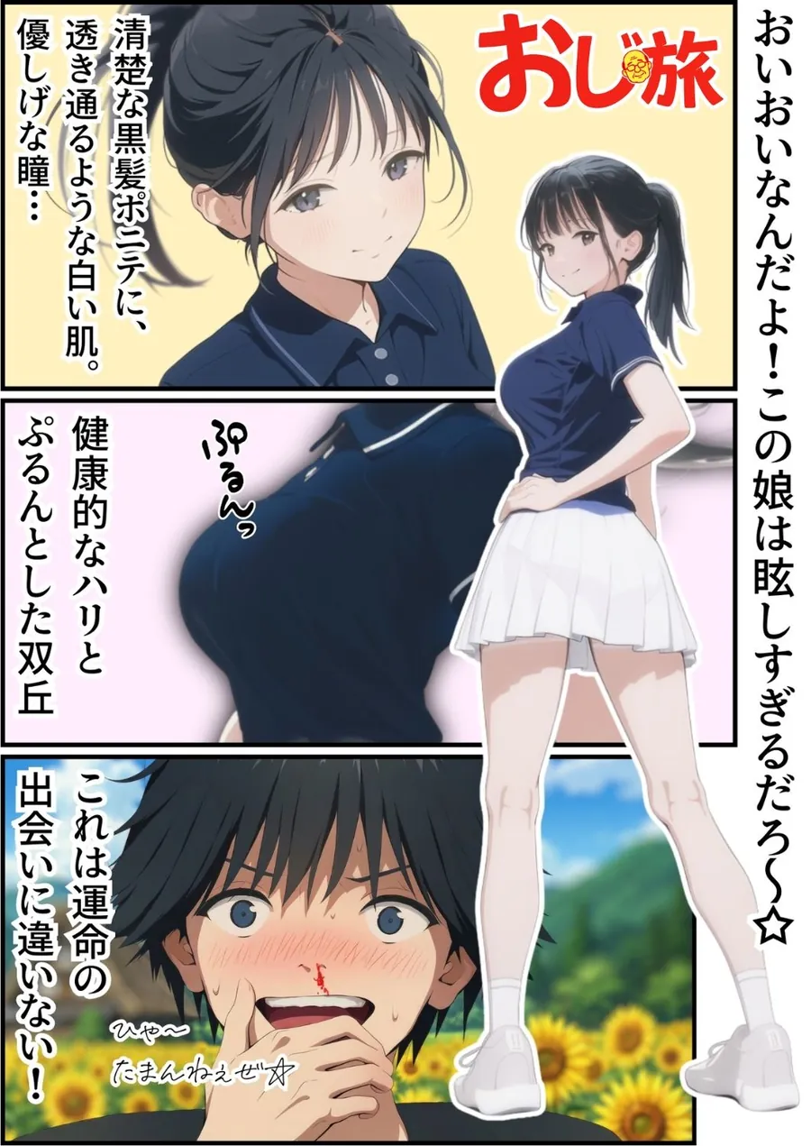 【無料エロ漫画・同人】【義阜編】おじさん、私を旅に連れてって-3枚目