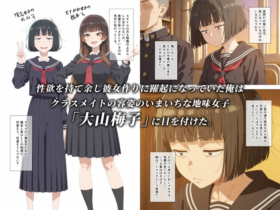 【無料エロ漫画・同人】とにかくヤリたくて妥協の末付き合った地味顔で貧相な体の女子をうっかり孕ませてしまった俺の末路-0枚目