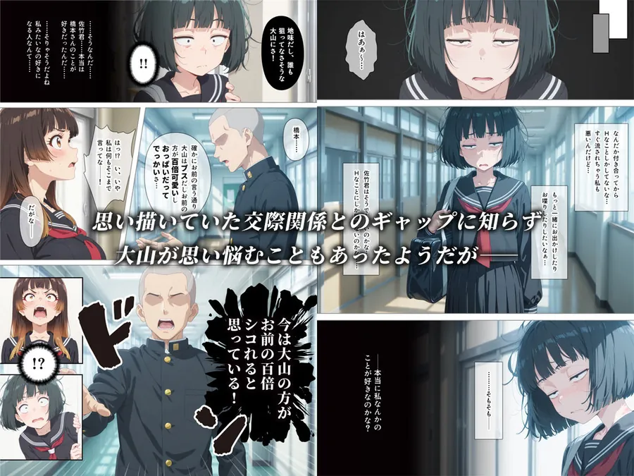 【無料エロ漫画・同人】とにかくヤリたくて妥協の末付き合った地味顔で貧相な体の女子をうっかり孕ませてしまった俺の末路-5枚目