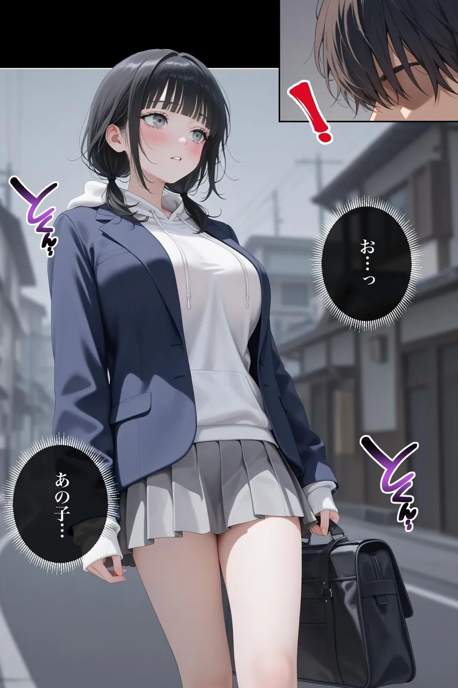 【無料エロ漫画・同人】美女の身体の自由を奪う 魔法のスマホ-1枚目