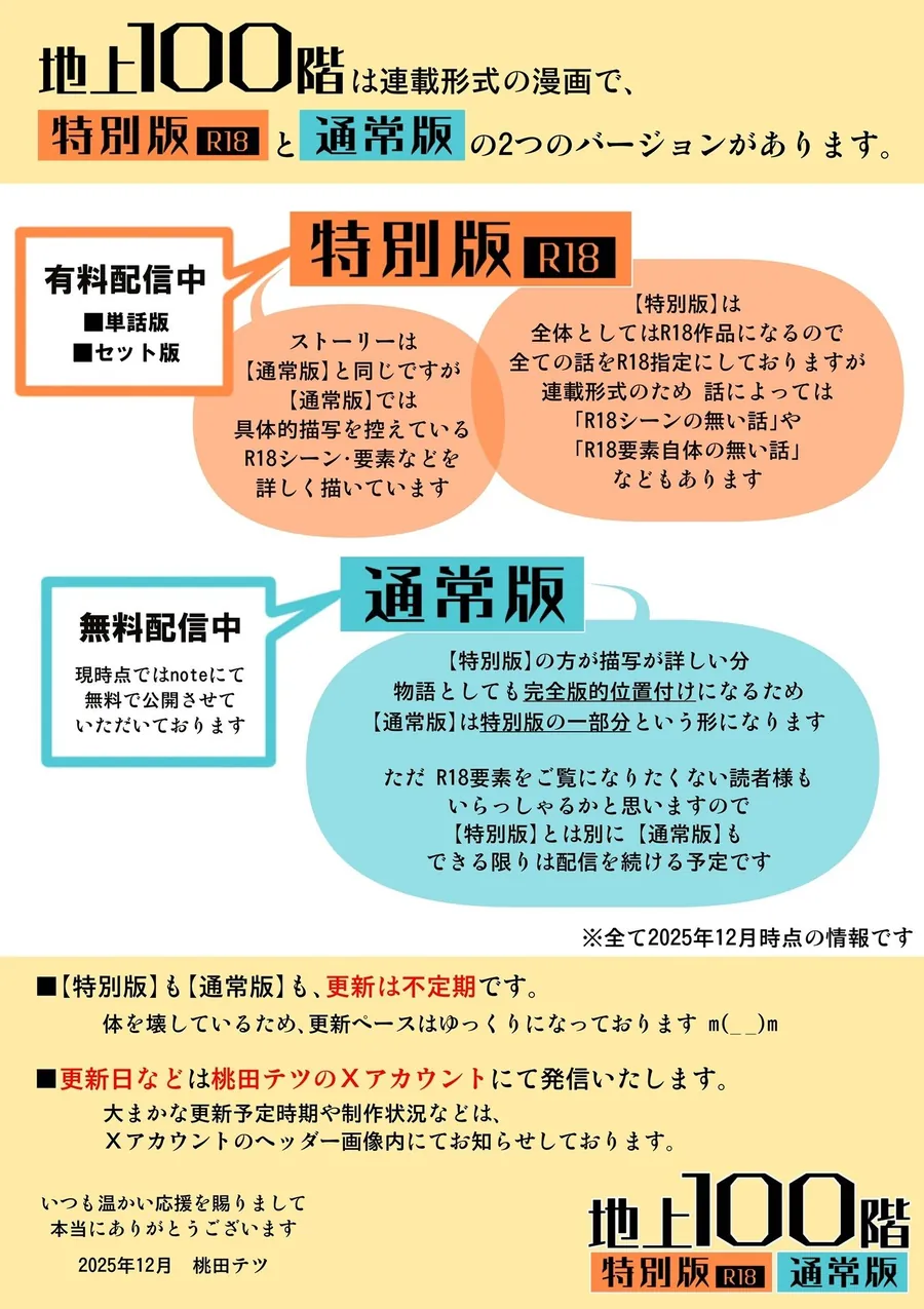 【無料エロ漫画・同人】『地上100階』特別版  77話〈2〉-3枚目