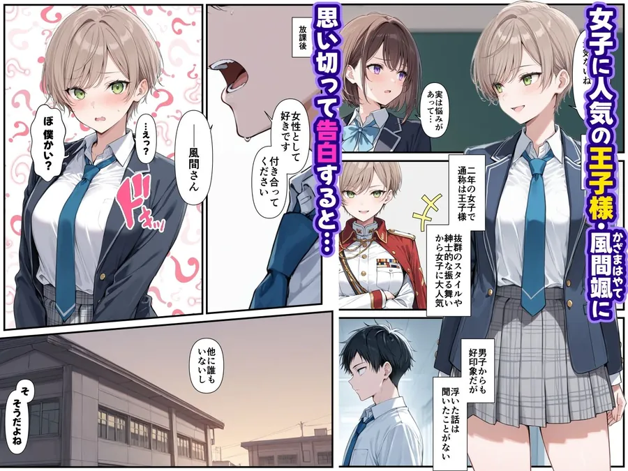 【無料エロ漫画・同人】王子様の雌を俺だけが知っている-0枚目