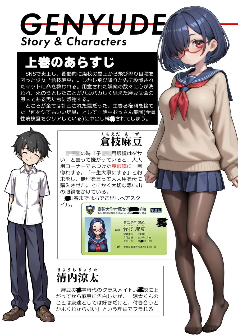 【無料エロ漫画・同人】げんゆで 下-1枚目