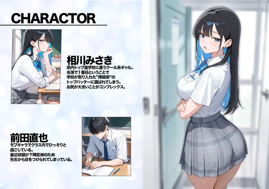 【無料エロ漫画・同人】5日後に搾精係に任命されたデカ尻クールギャルとイチャラブセックスする話-0枚目