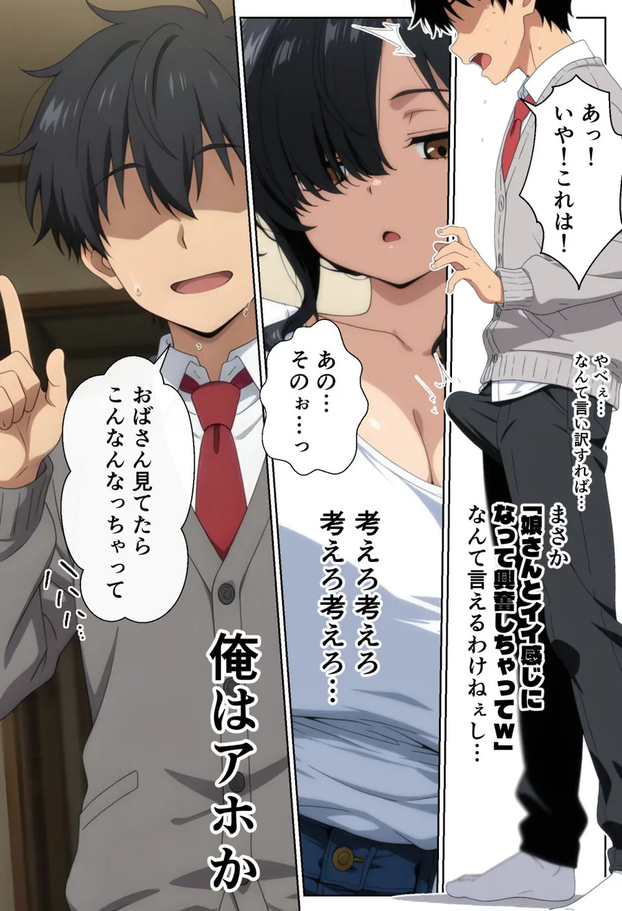 【無料エロ漫画・同人】オタ友の母-3枚目