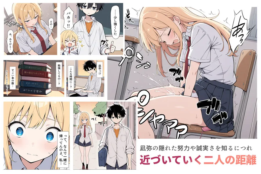 【無料エロ漫画・同人】陰キャ転校生はセックス最強 - 仕組まれた性交祭編 --3枚目