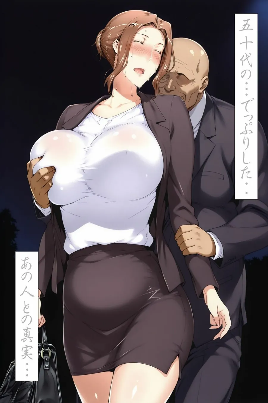 【無料エロ漫画・同人】橘京香があの日ついた嘘 の真実 前編-5枚目