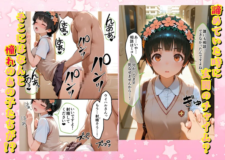 【無料エロ漫画・同人】ヌプヌプしないと〇ぬ病気になりハメまくり救済（はーと）ハーレム性活 僕の部屋がヤリ部屋化…！？ 能力者編-1枚目