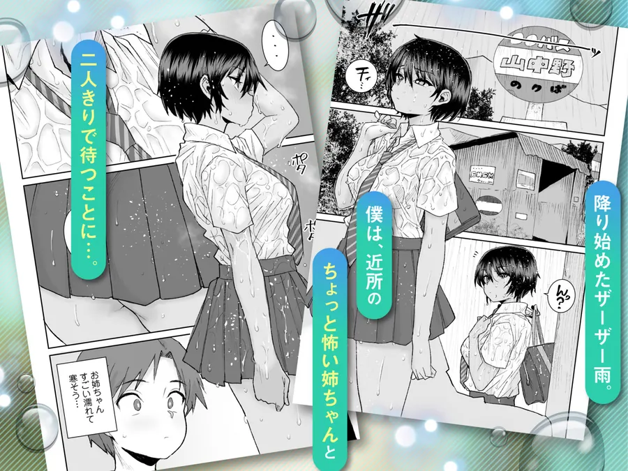 【無料エロ漫画・同人】無口で気の強いボーイッシュなお姉ちゃんで僕は童貞を卒業しました-0枚目