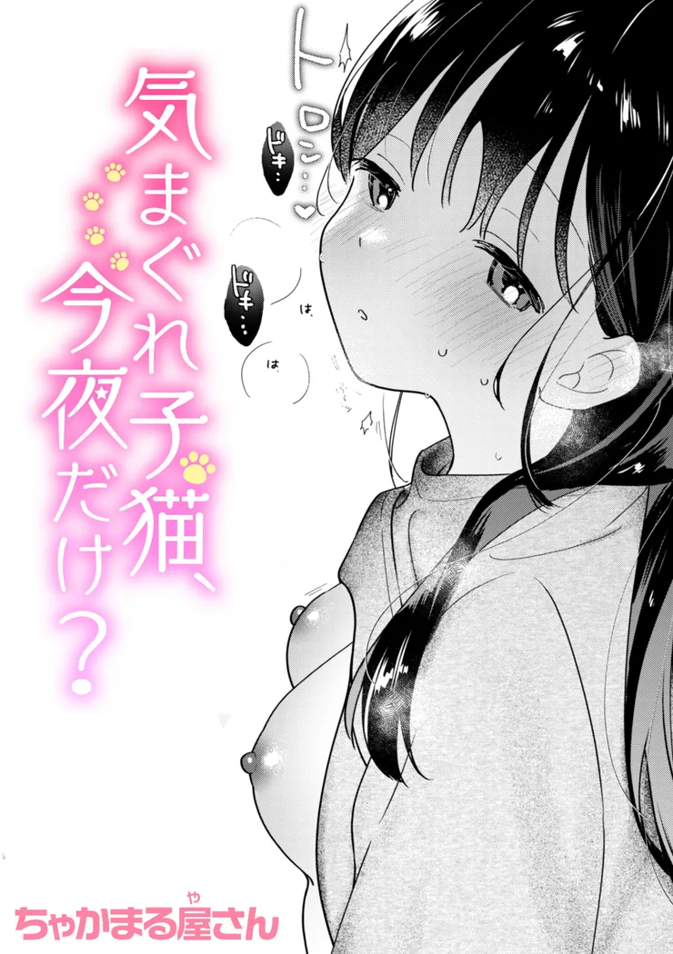 【無料エロ漫画・同人】気まぐれ子猫、今夜だけ？-0枚目