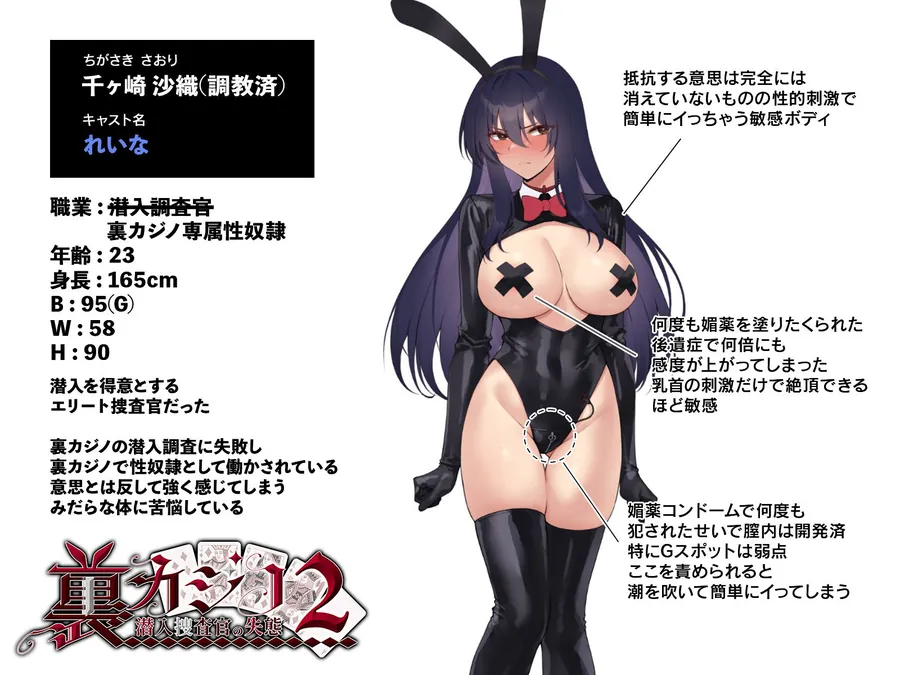 【無料エロ漫画・同人】裏カジノ 潜入調査官の失態2 〜裏接待編〜-9枚目