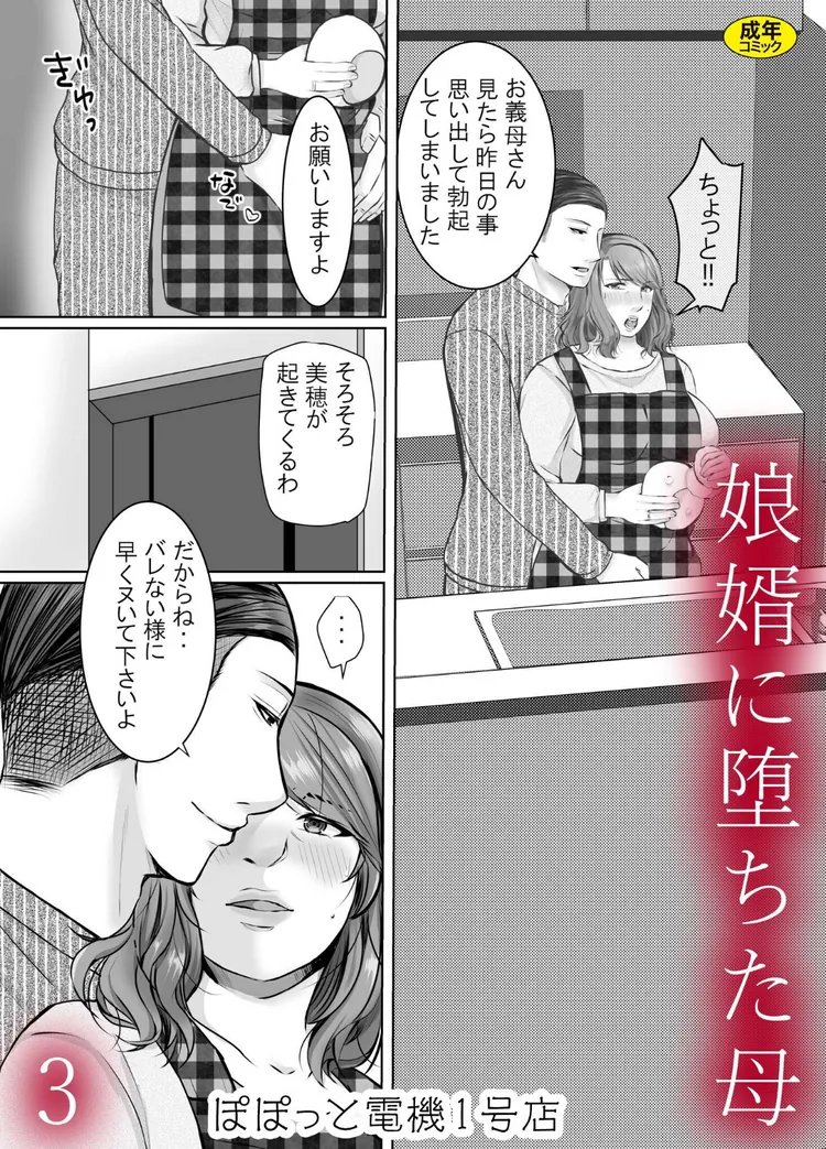 【無料エロ漫画・同人】娘婿に堕ちた母（3）-0枚目