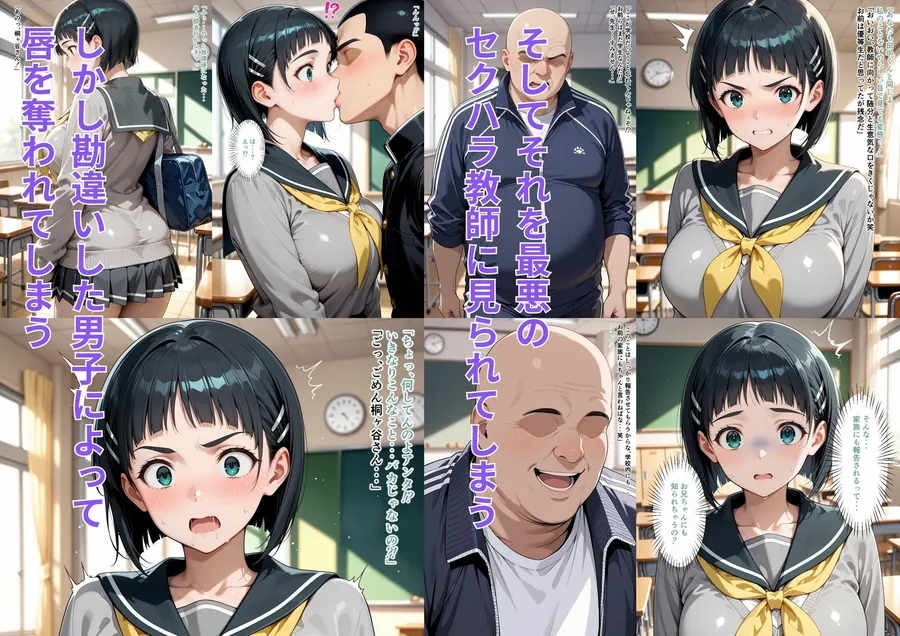 【無料エロ漫画・同人】2つの恋と闇-1枚目