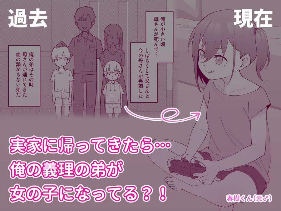 【無料エロ漫画・同人】兄貴の彼女になる女の子になっちゃった弟 総集編完全版-0枚目