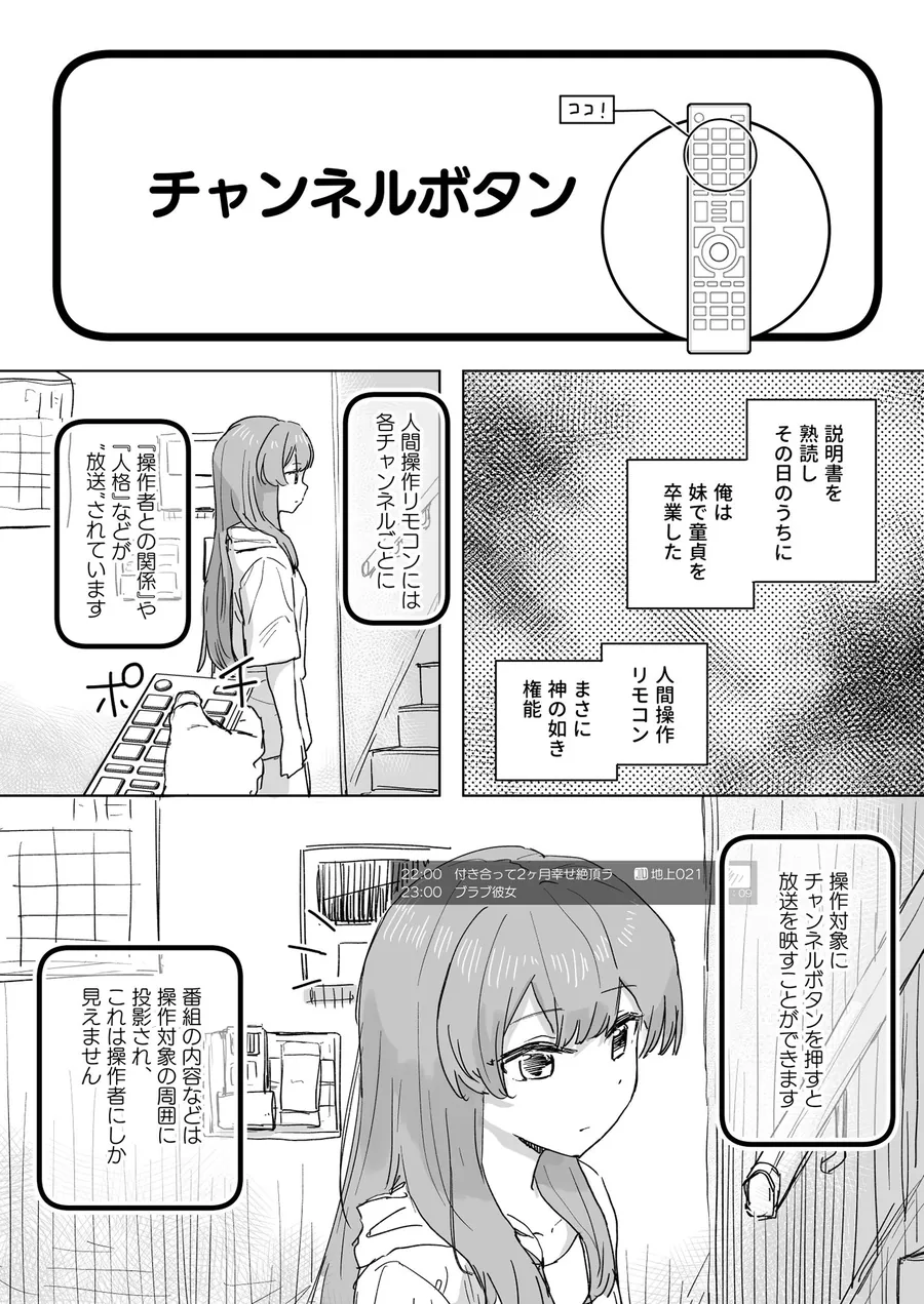 【無料エロ漫画・同人】【多機能】人間操作リモコン【新発売】-4枚目