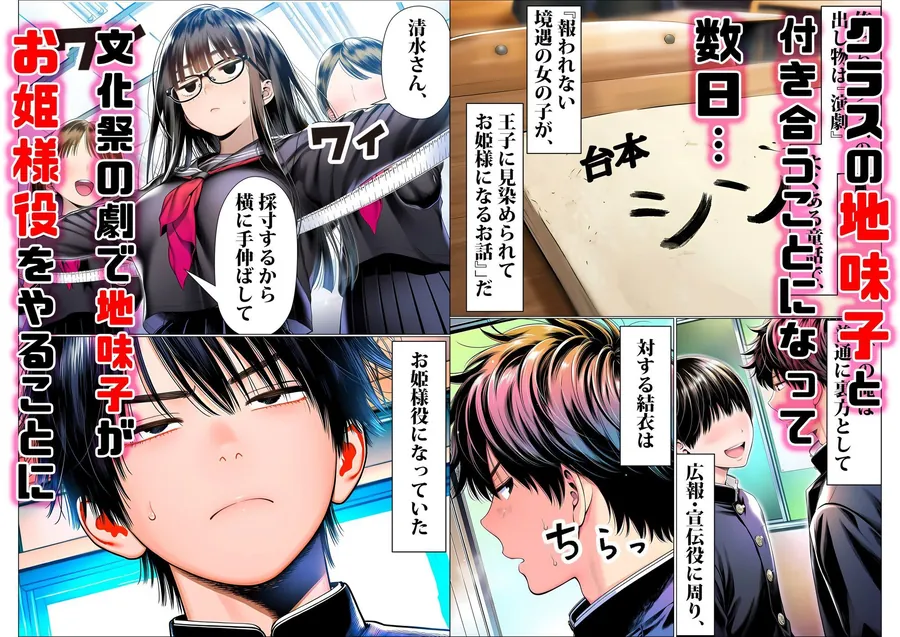 【無料エロ漫画・同人】罰ゲームで地味ブスに嘘告白したら、孕ませちゃって結婚することになった2-0枚目