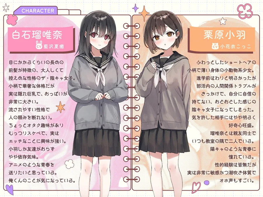 【無料エロ漫画・同人】控えめ陰キャ女子二人を「女友達」にして都合の良いイチャラブライフを送ってたら、本物の陽キャに全部奪われた-1枚目