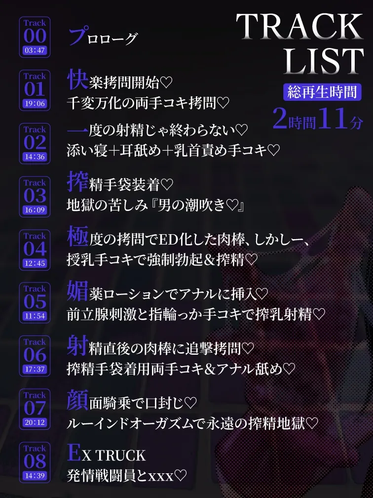 【無料エロ漫画・同人】【逆レ○プ】手コキ特化戦闘員〜悪の組織に囚われた貴方を待っていたのは、何度射精しても終わらない、手コキ特化の追撃搾精○問♡〜-4枚目