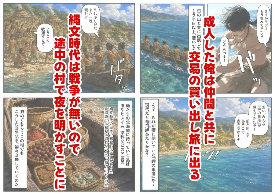 【無料エロ漫画・同人】縄文時代に俺が転生したら、性風習が叡智すぎた件-1枚目