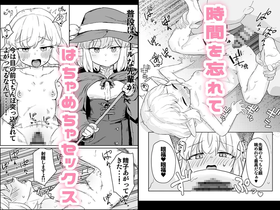 【無料エロ漫画・同人】同じパーティーのクール系エルフが裏では大人の玩具で遊ぶ変態だったのでセックスすることにした-4枚目