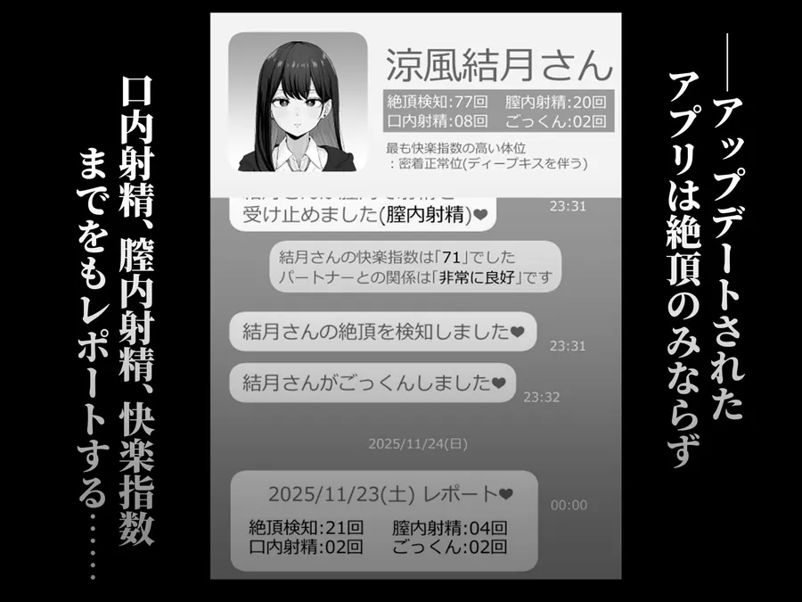 【無料エロ漫画・同人】絶頂検知アプリ2〜過激化する寝取られレポート〜-0枚目