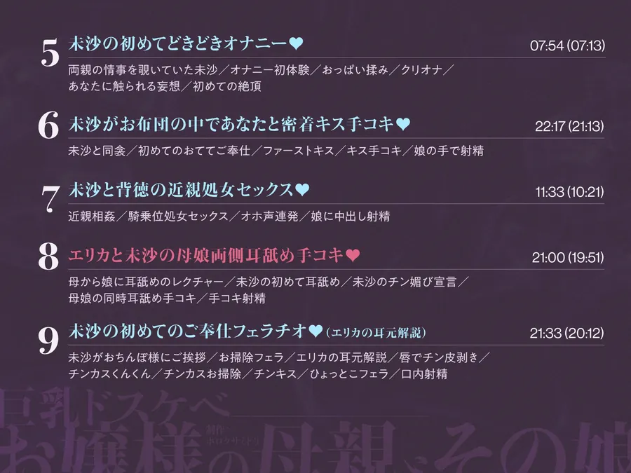 【無料エロ漫画・同人】✅6/22まで限定特典!✅巨乳ドスケベお嬢様の母親とその娘がチンカス汚ちんぽに媚び媚びご奉仕してくれるお話♡【KU100】-7枚目