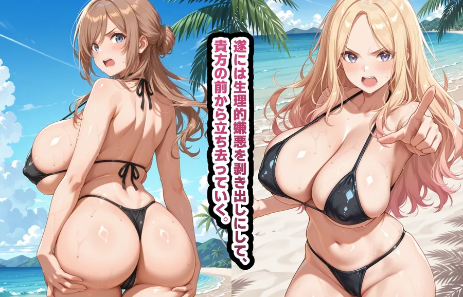【無料エロ漫画・同人】メチャクチャに嫌われてからのレ●プが一番気持ち良いから。【星南＆莉波】-1枚目