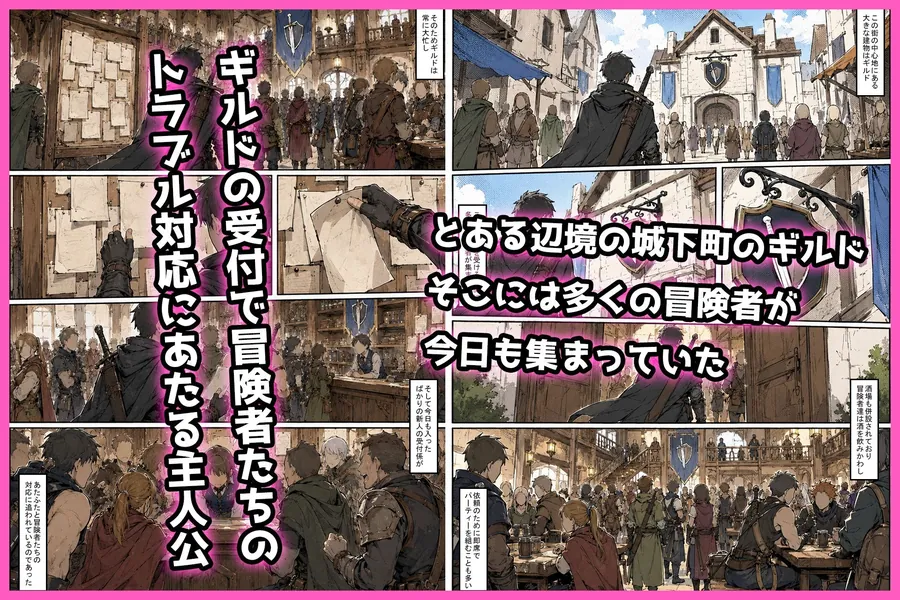 【無料エロ漫画・同人】巨乳ギルド長の甘サドご褒美はだんだん本気の恋になる-0枚目
