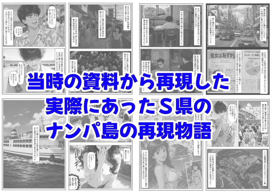 【無料エロ漫画・同人】『処女捨て島』昭和に俺が転生したらエロすぎた史実-6枚目