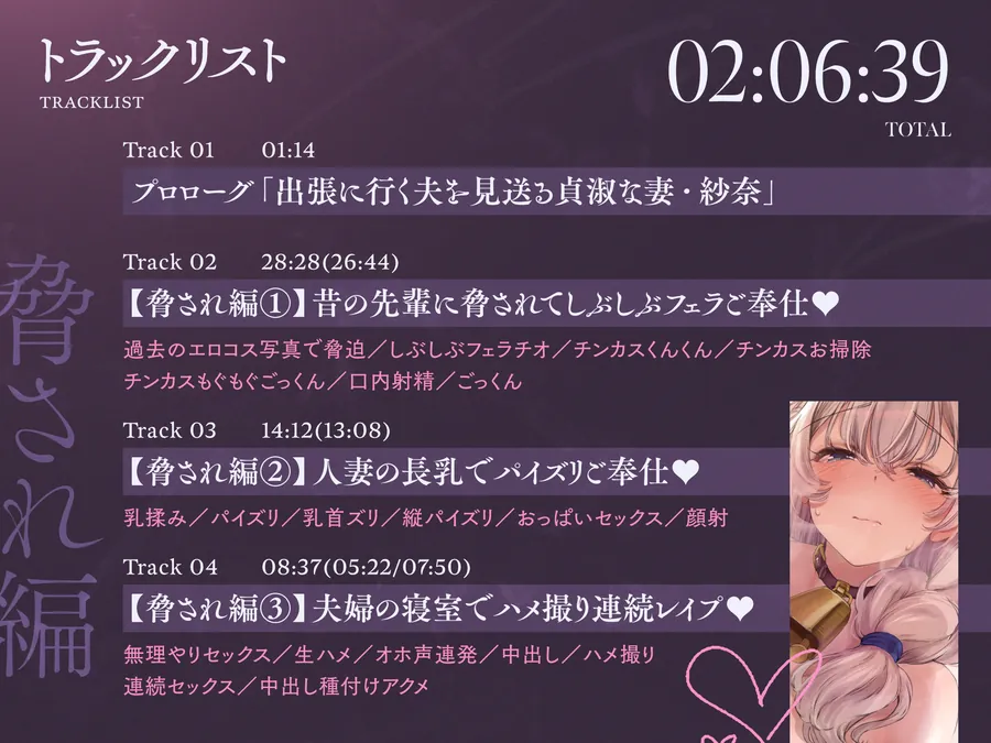 【無料エロ漫画・同人】元コスプレイヤーの人妻が夫以外のチンカス汚ちんぽに堕とされちゃうお話♪【KU100】-3枚目