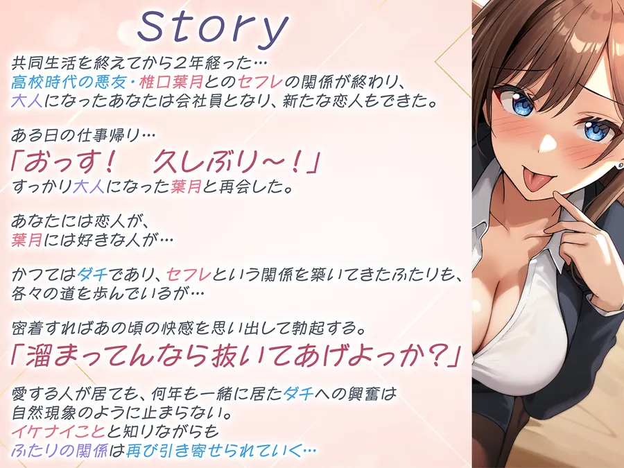 【無料エロ漫画・同人】【期間限定110円】セフレ兼任のダチ-別々の恋に生きるふたり-<KU100>-2枚目