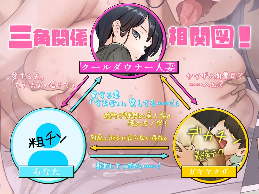 【無料エロ漫画・同人】【ガキヤクザ】オスガキ完堕ち寝取り クールダウナー妻が巨チンに敗北 オホ声寝取られ交尾-4枚目