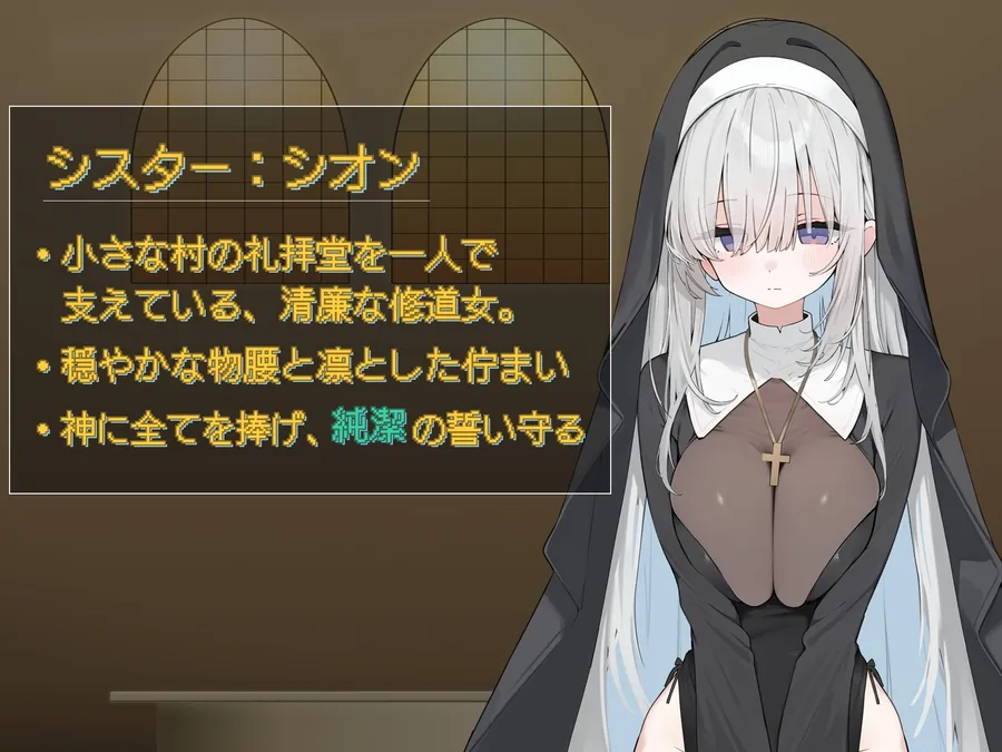 【無料エロ漫画・同人】【魔法のオナホ】シスター中イキ開発 ～MPドレインとレベルダウンで肉オナホ堕ち～-0枚目