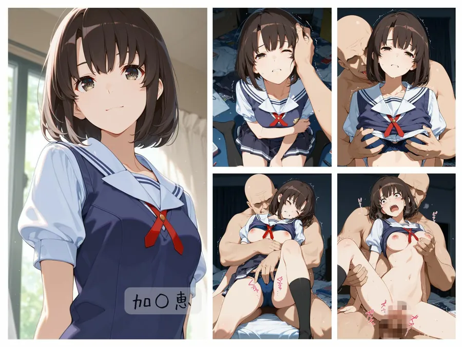 【無料エロ漫画・同人】冴えない彼女わからせまとめ-0枚目
