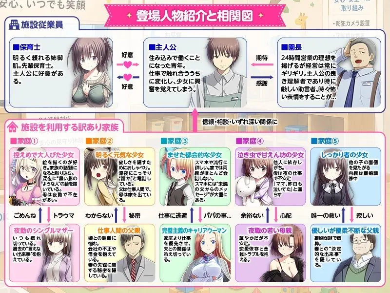 【無料エロ漫画・同人】鍵っ子洗脳教育SLG  オフィス街の24時間鍵っ子センター-5枚目